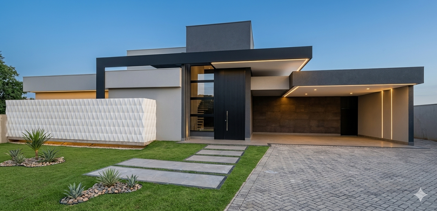 Obra residencial de alto padrão — Cantinho do Sossego, Duartina/SP